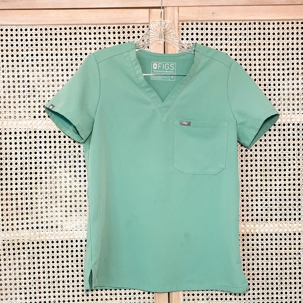FIGS Jade Catarina Top XS